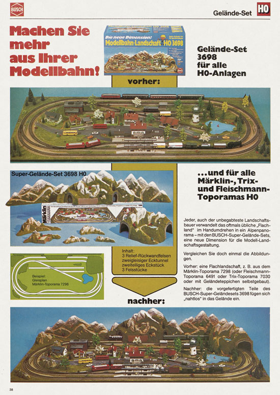 Busch Modellbahn-Hobby Katalog 1979-1980