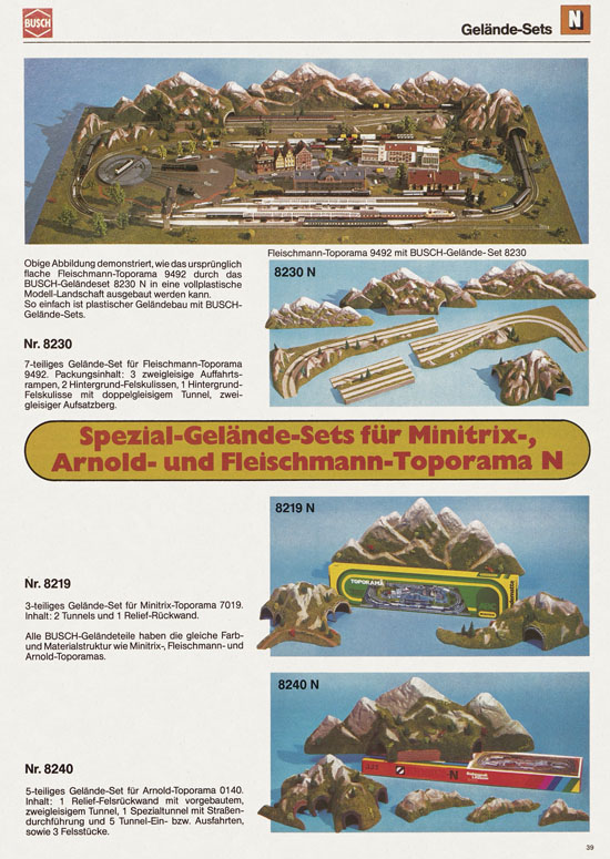 Busch Modellbahn-Hobby Katalog 1979-1980