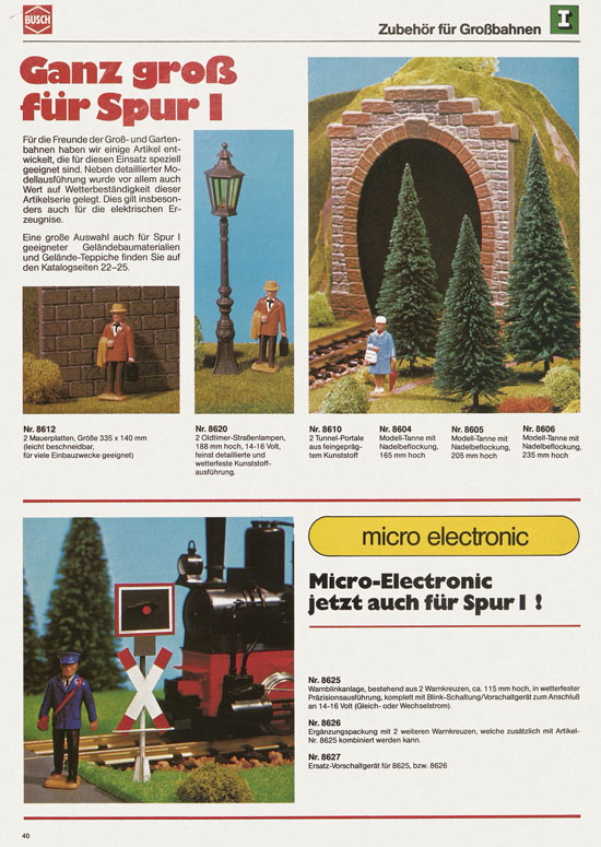 Busch Modellbahn-Hobby Katalog 1979-1980