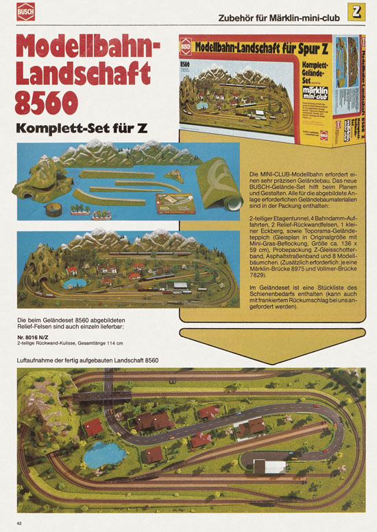 Busch Modellbahn-Hobby Katalog 1979-1980