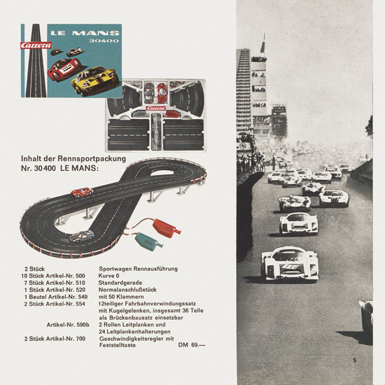 Seite 7 Carrera Katalog 1967-1968