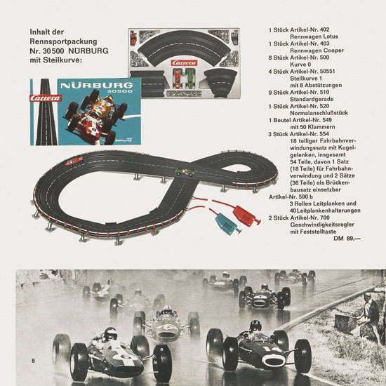 Seite 8 Carrera Katalog 1967-1968