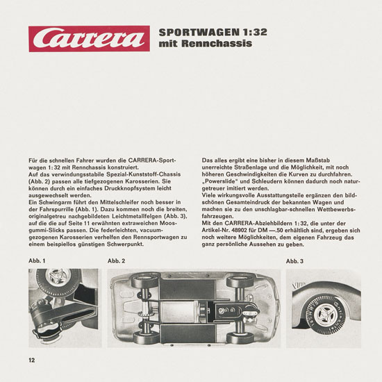 Carrera Katalog 1967-1968