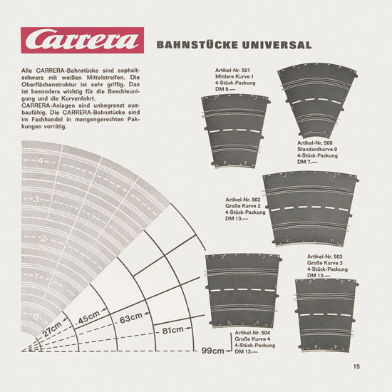 Carrera Katalog 1967-1968