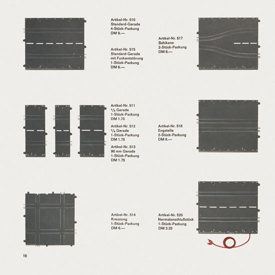 Carrera Katalog 1967-1968