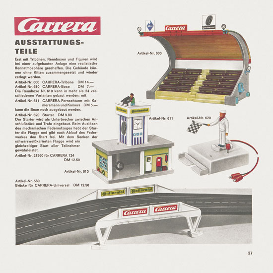 Seite 29 Carrera Katalog 1967-1968