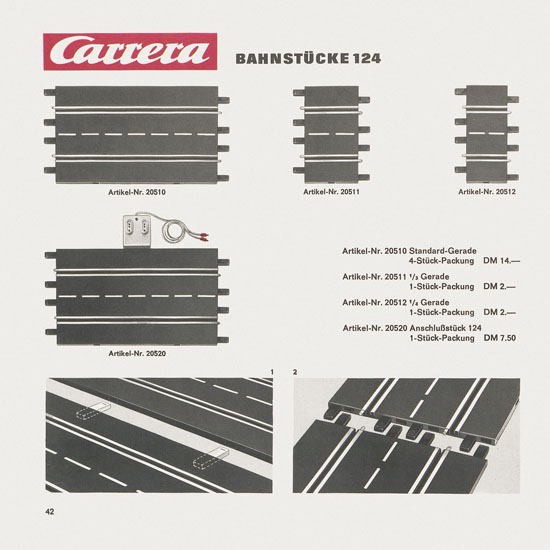 Seite 44 Carrera Katalog 1967-1968