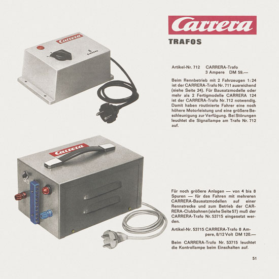 Carrera Katalog 1967-1968