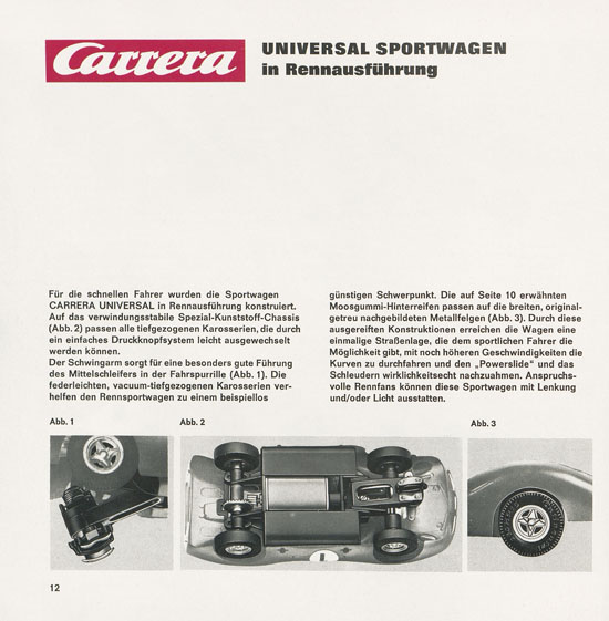 Carrera Katalog 1968-1969