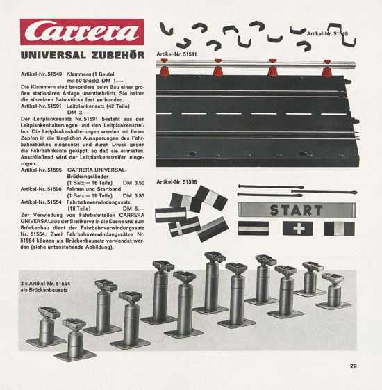 Carrera Katalog 1968-1969