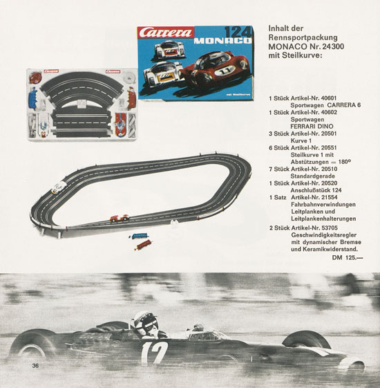 Carrera Katalog 1968-1969