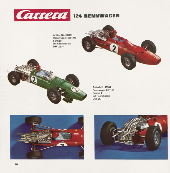 Carrera Katalog 1968-1969