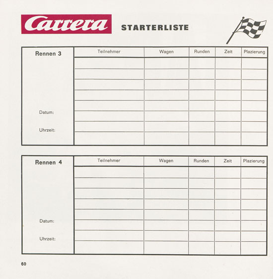 Carrera Katalog 1968-1969