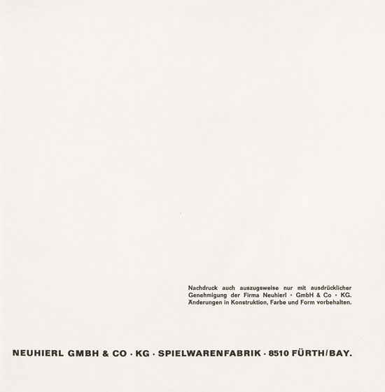Carrera Katalog 1968-1969