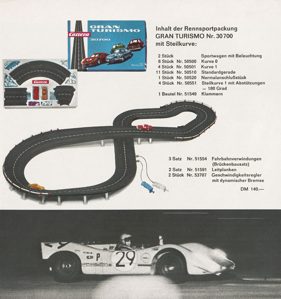 Carrera Katalog 1970-1971