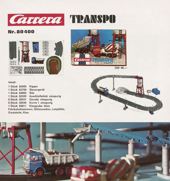 Carrera Katalog 1970-1971