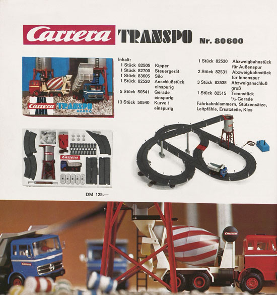 Carrera Katalog 1970-1971