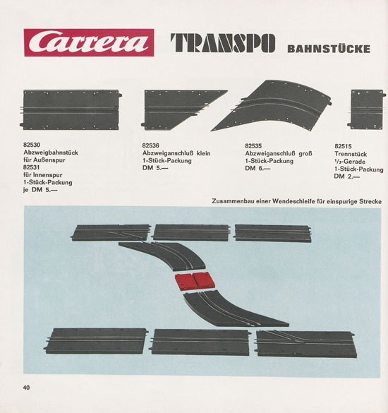 Carrera Katalog 1970-1971