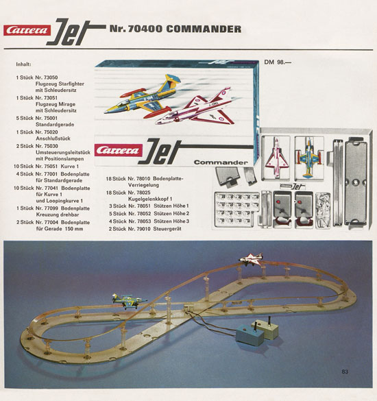 Carrera Katalog 1970-1971