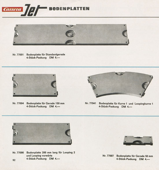 Carrera Katalog 1970-1971