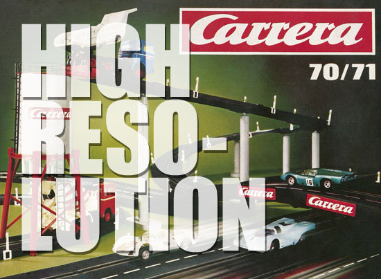 Carrera Katalog 1970-1971