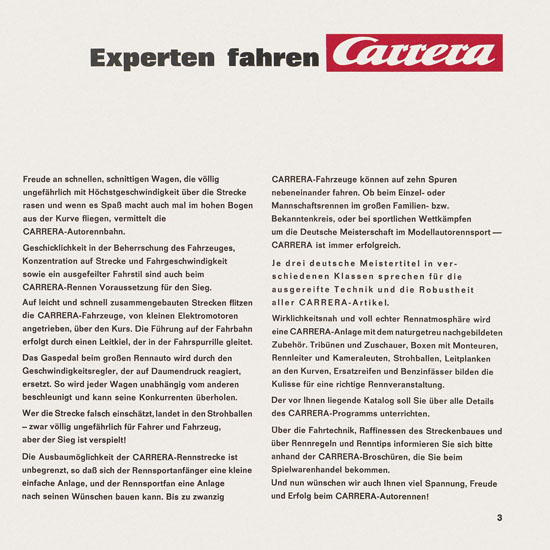 Seite 5 Carrera Katalog 1971-1972