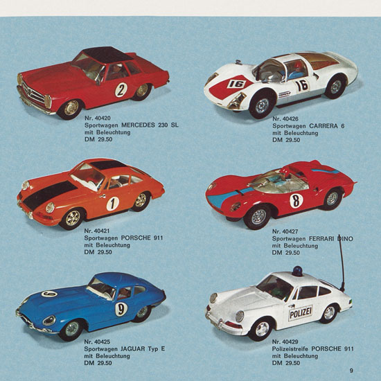 Seite 11 Carrera Katalog 1971-1972