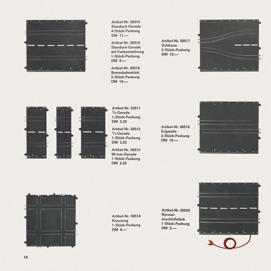 Seite 18 Carrera Katalog 1971-1972
