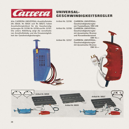 Seite 30 Carrera Katalog 1971-1972