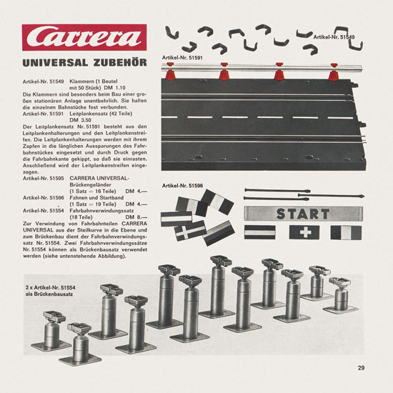 Carrera Katalog 1971-1972