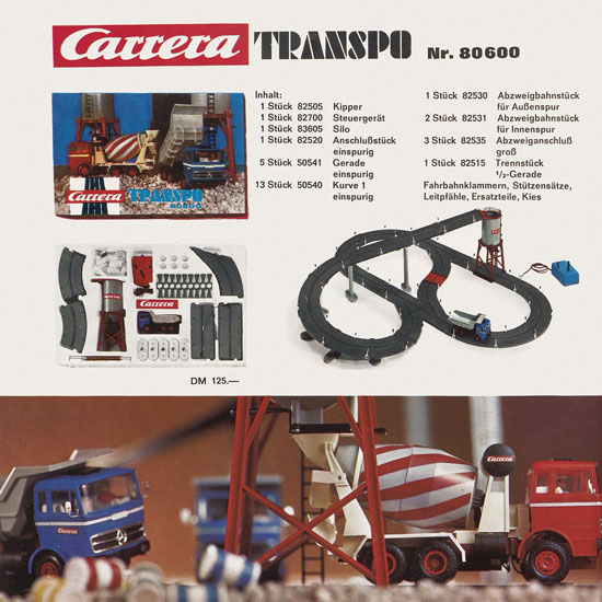 Seite 38 Carrera Katalog 1971-1972