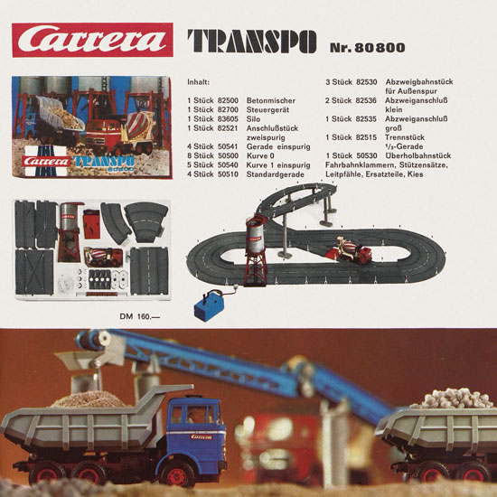 Carrera Katalog 1971-1972