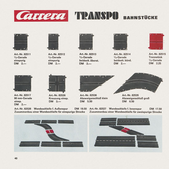 Carrera Katalog 1971-1972