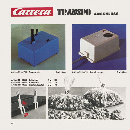 Carrera Katalog 1971-1972