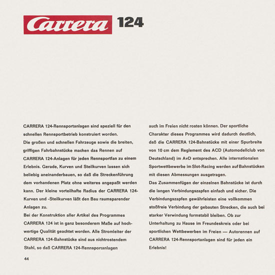 Carrera Katalog 1971-1972