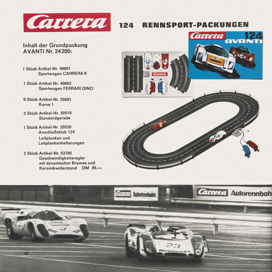 Carrera Katalog 1971-1972