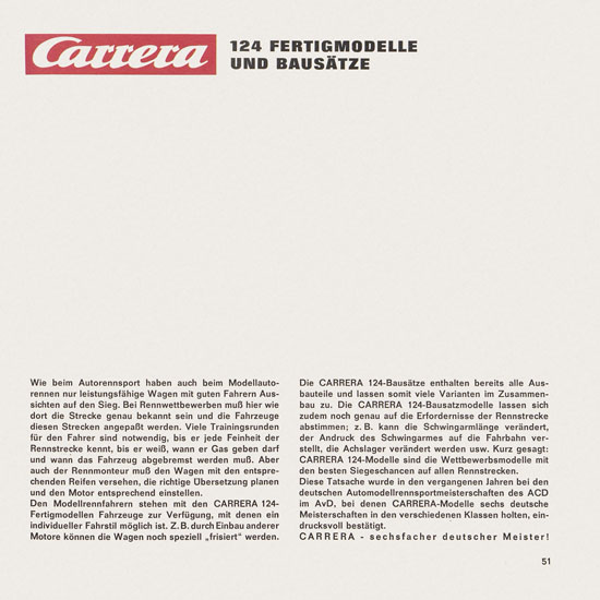 Carrera Katalog 1971-1972