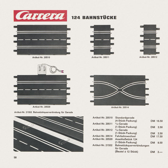 Carrera Katalog 1971-1972