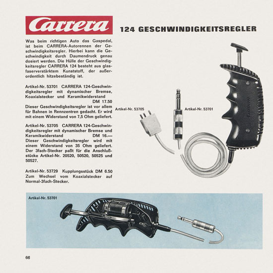 Seite 68 Carrera Katalog 1971-1972
