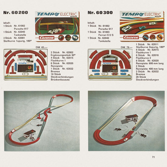 Seite 73 Carrera Katalog 1971-1972