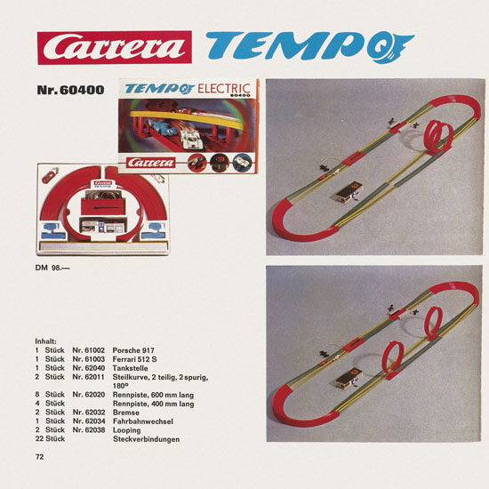 Seite 74 Carrera Katalog 1971-1972