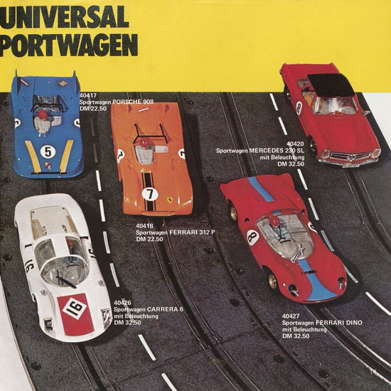 Seite 11 Carrera Katalog 1972-1973