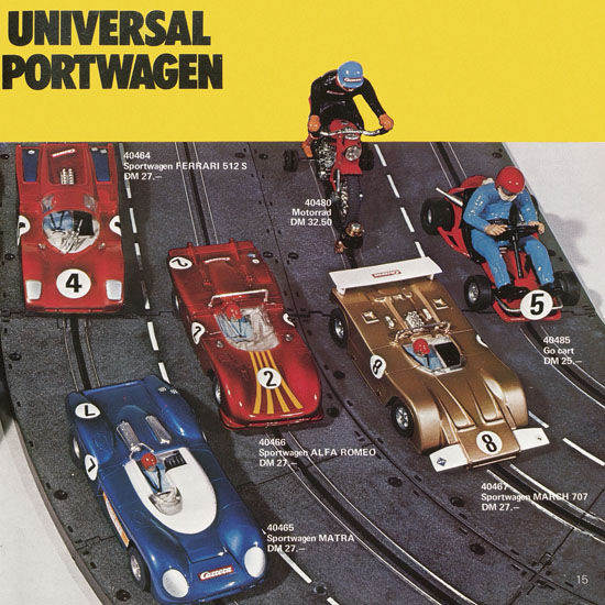 Seite 15 Carrera Katalog 1972-1973