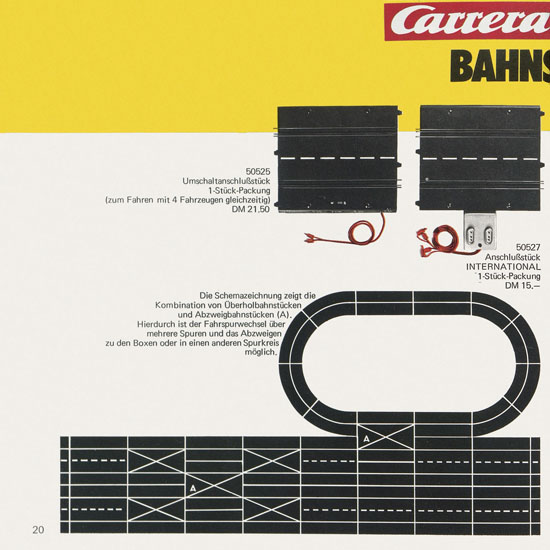 Seite 20 Carrera Katalog 1972-1973