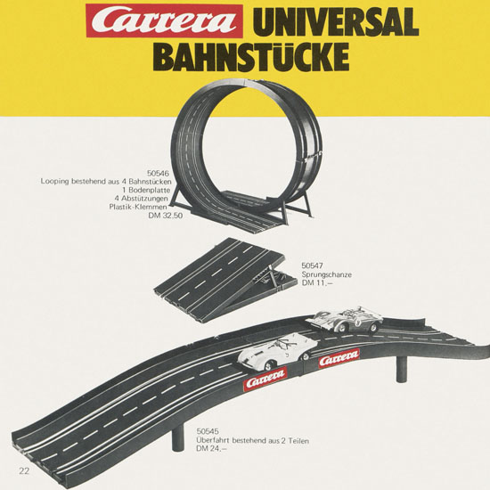 Seite 22 Carrera Katalog 1972-1973