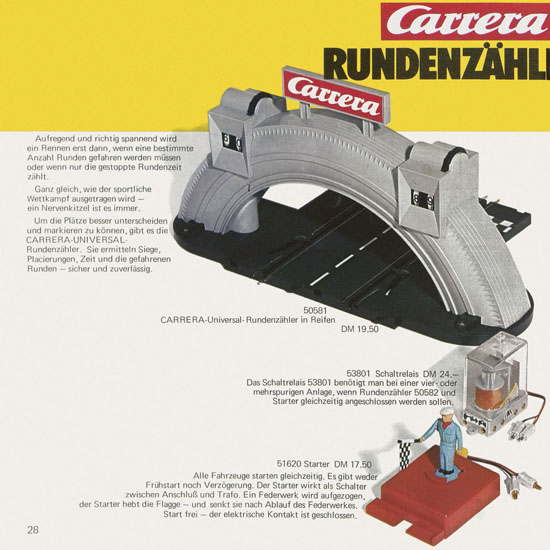 Seite 28 Carrera Katalog 1972-1973