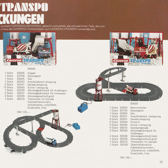 Seite 37 Carrera Katalog 1972-1973