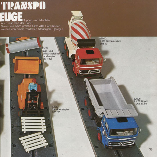Seite 39 Carrera Katalog 1972-1973