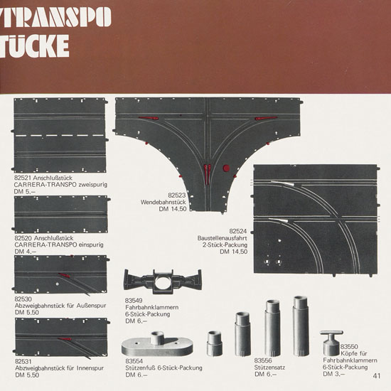 Seite 41 Carrera Katalog 1972-1973