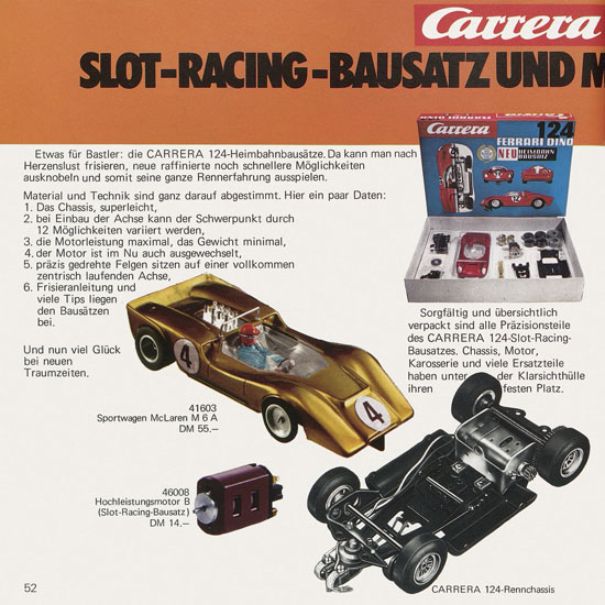 Seite 52 Carrera Katalog 1972-1973